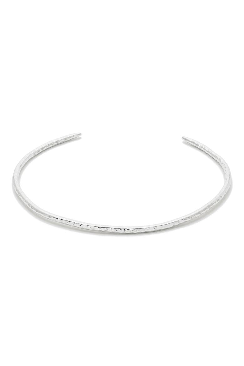 Nora Collar Necklace, Main, color, SILVER