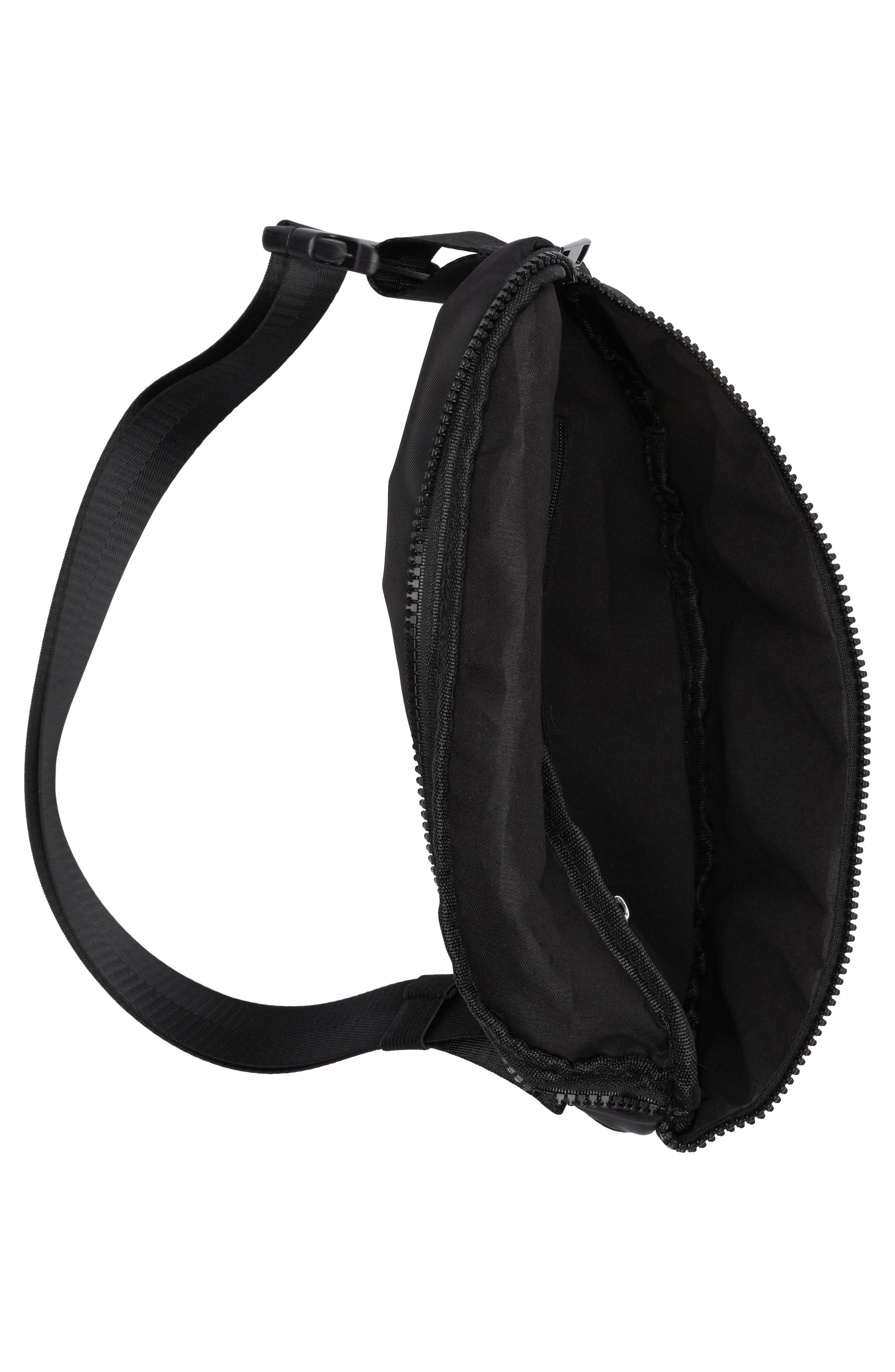 Zella Nylon Belt Bag, Alternate, color, 