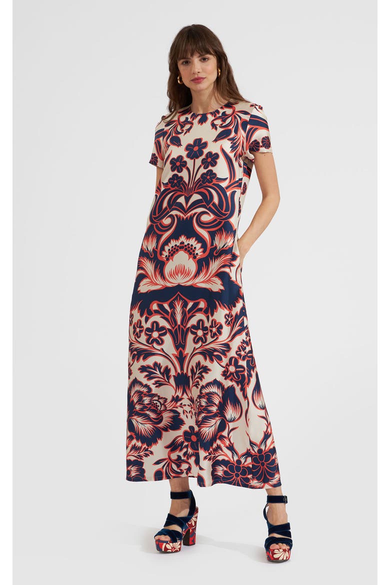 Swing Dress, Main, color, Va-Va Placée White