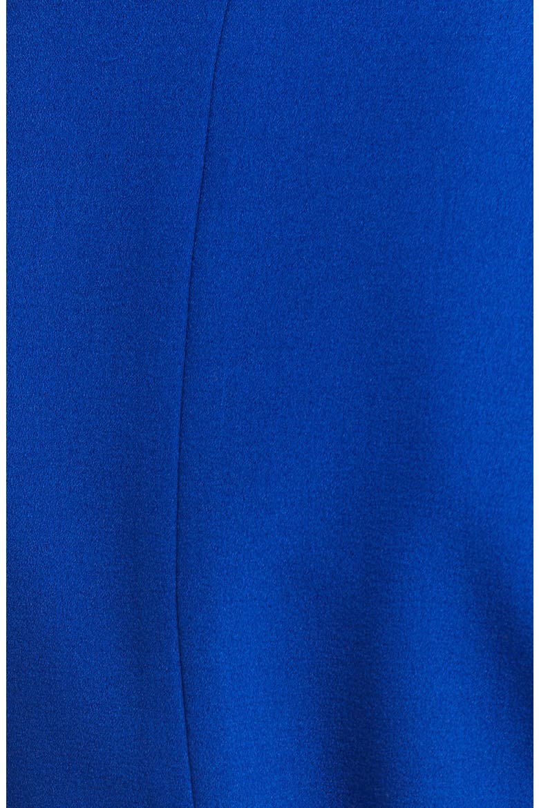Peak Lapel Belted Blazer & Pants Set, Alternate, color, COBALT