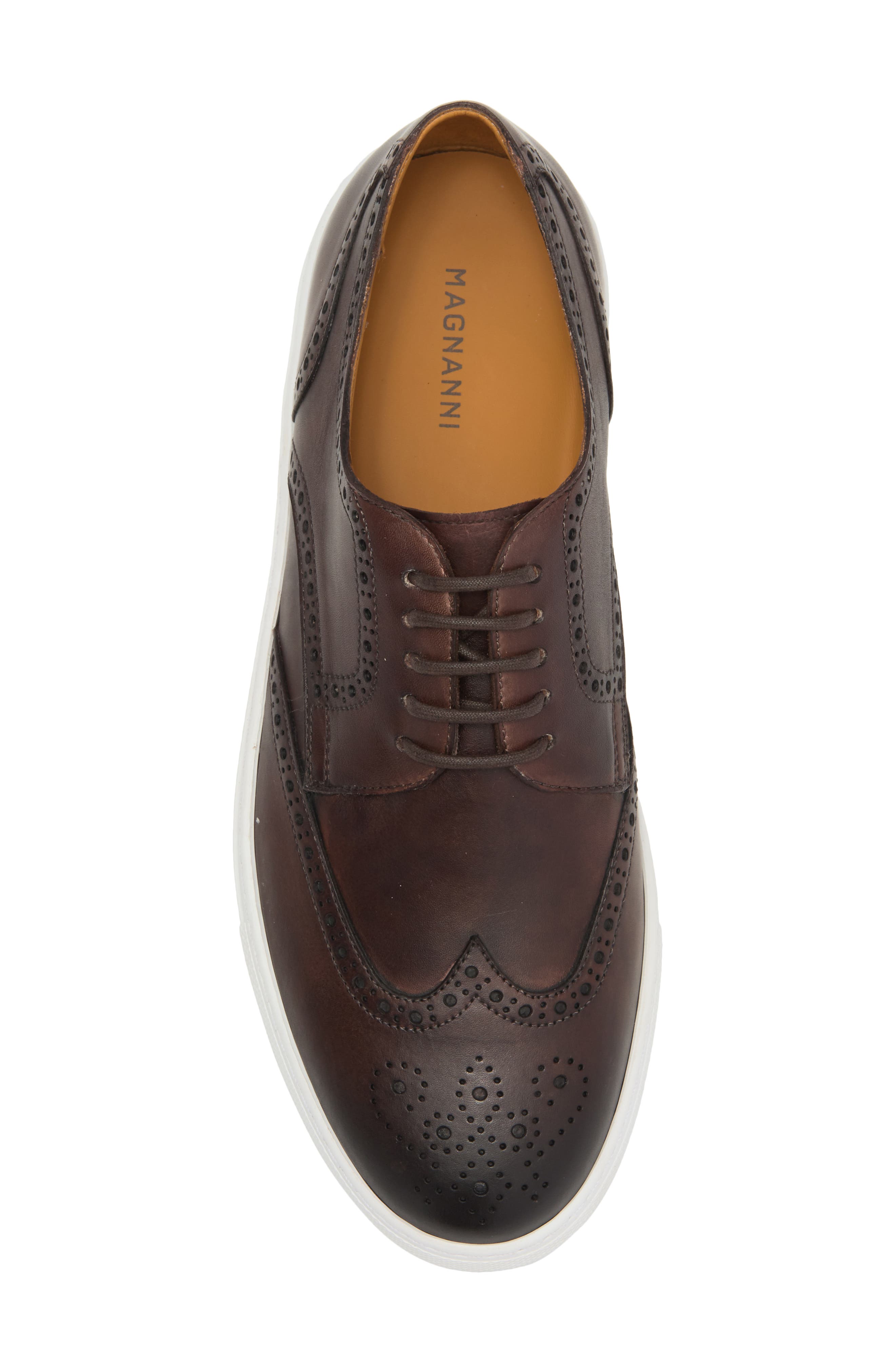 Magnanni Albert Wingtip Sneaker, Alternate, color, 