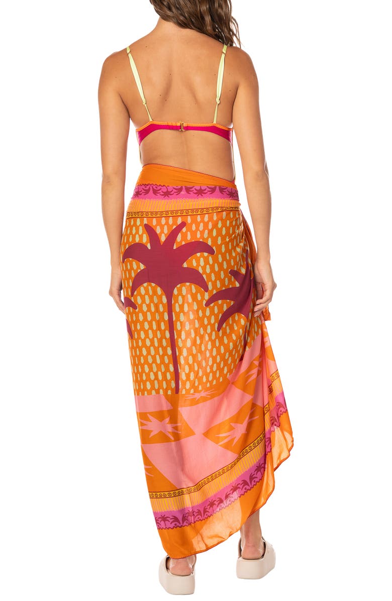 Maaji Mistic Garden Isla Cover-Up Pareo, Alternate, color, 