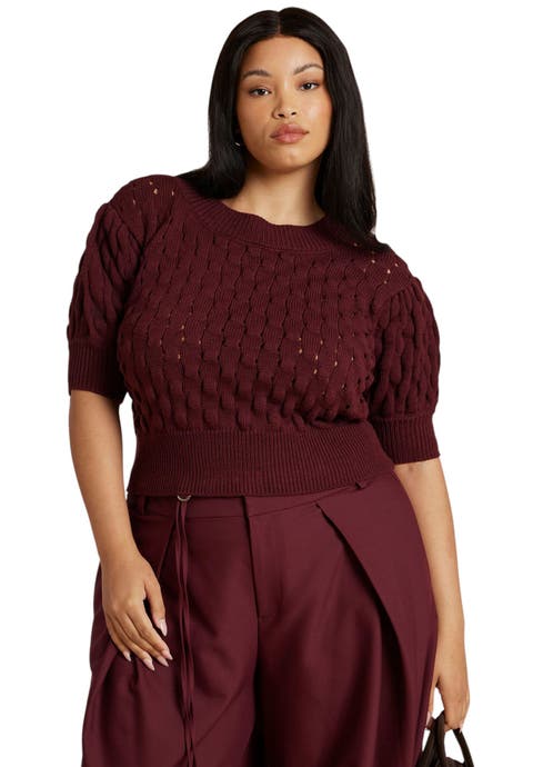 Bubble Stitch Sweater
