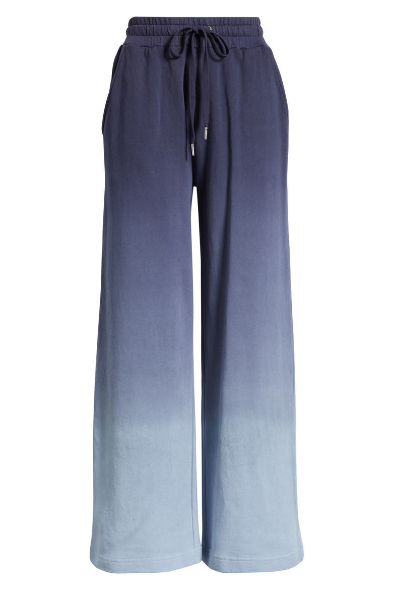 Ombré Dip Dye Drawstring Lounge Pants, Alternate, color, NAVY