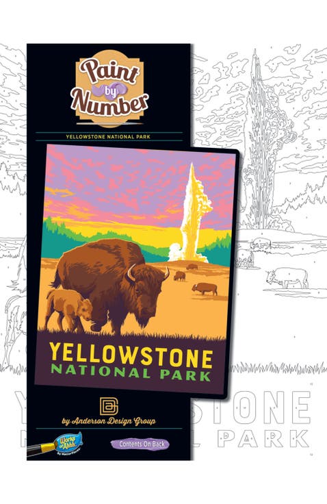 Yellowstone Paint by Number