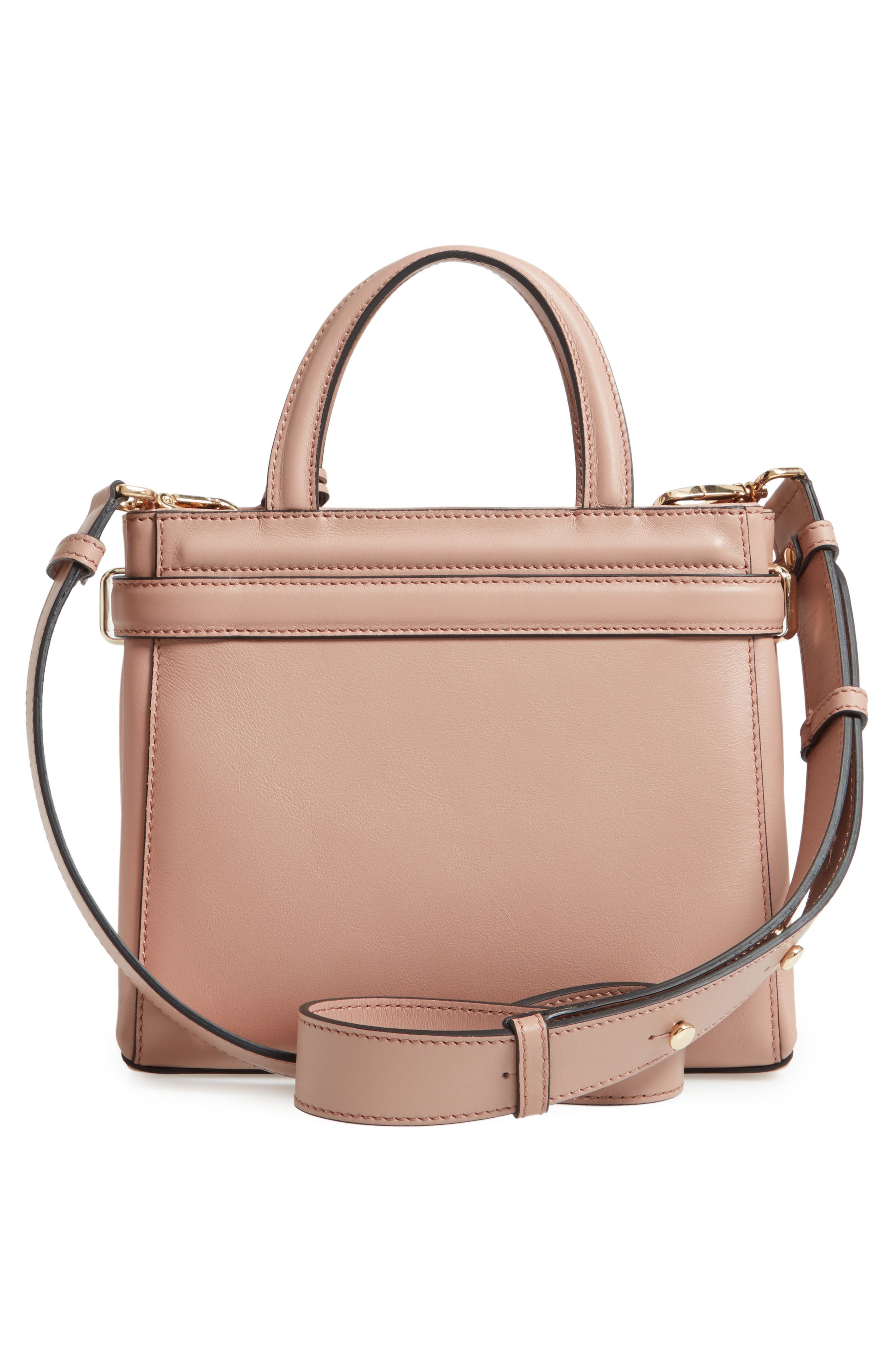 Serapian Milano Mini Meline Evolution Leather Bag, Alternate, color, 
