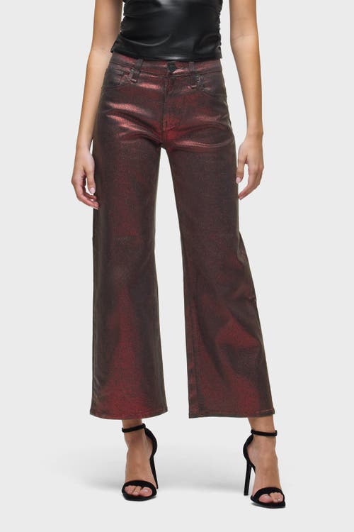 Hudson Jeans Rosie High-rise Wide Leg Ankle