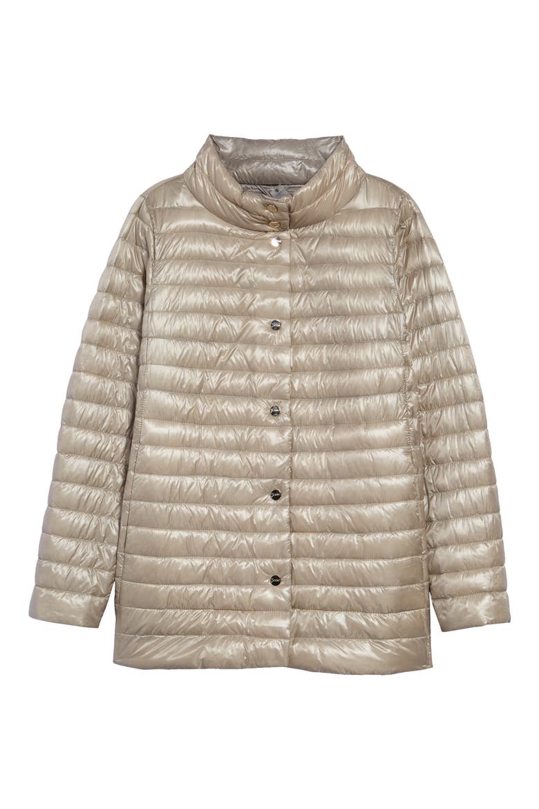 Reversible Ultralight Down Jacket, Main, color, CHAMPAGNE/ LT. GREY