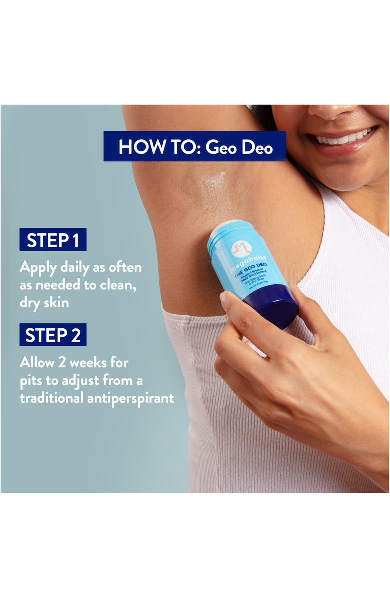 Megababe The Geo Deo Multi-Mineral Daily Deodorant, Alternate, color,