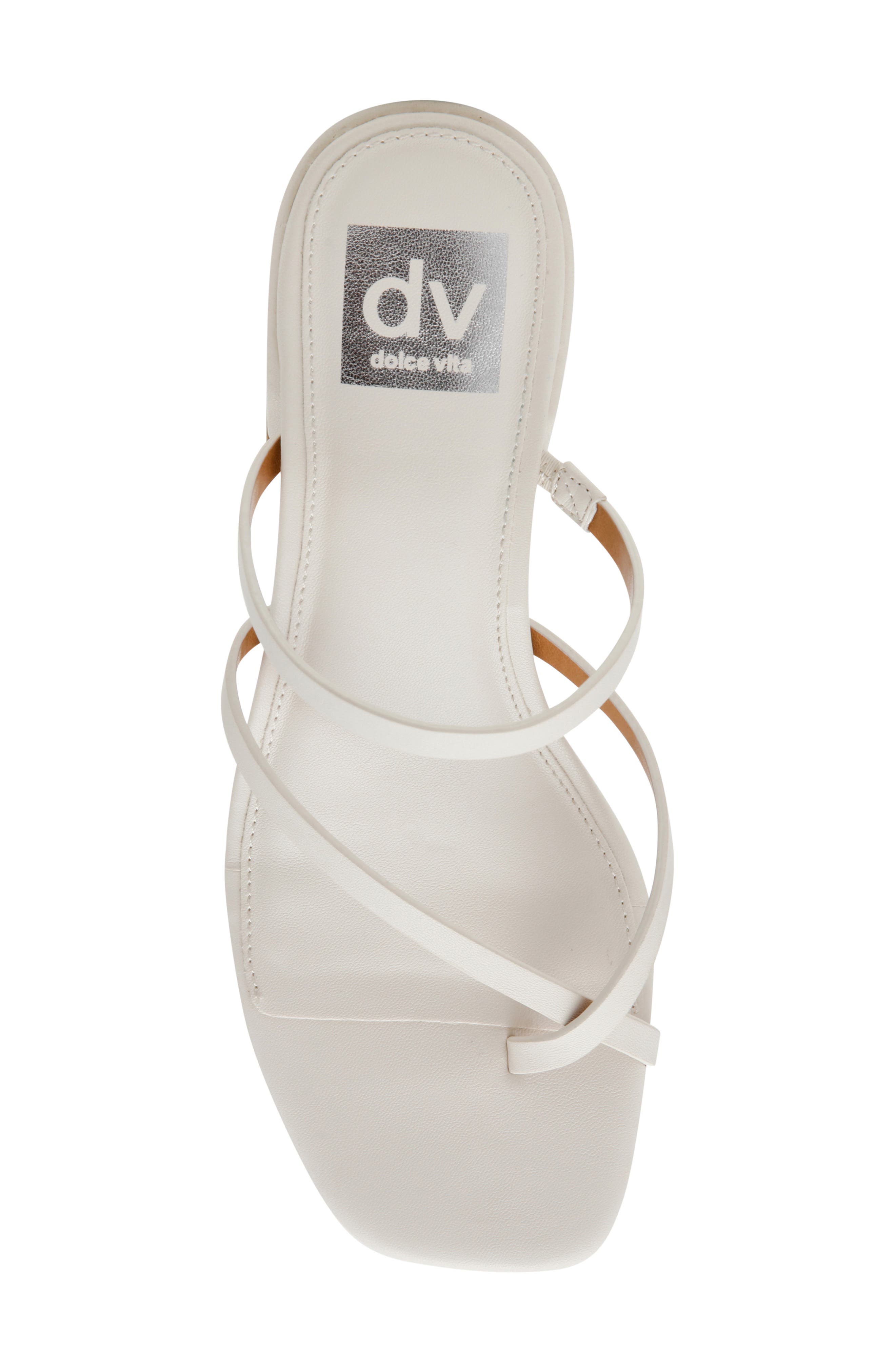 Saffina Toe Loop Sandal, Alternate, color, IVORY