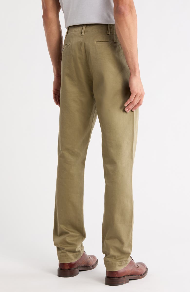 BUCK MASON Paperback Twill Slim Fit Pants, Alternate, color, Fatigue Green
