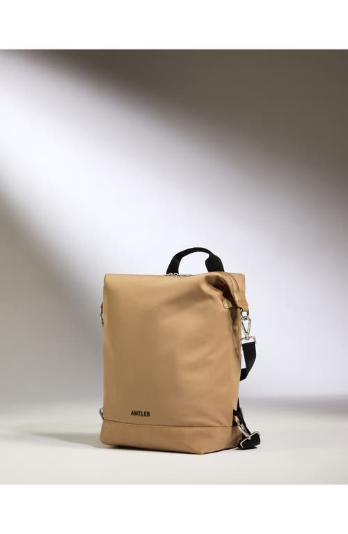 Antler Icon 2-in-1 Tote Backpack In Sand