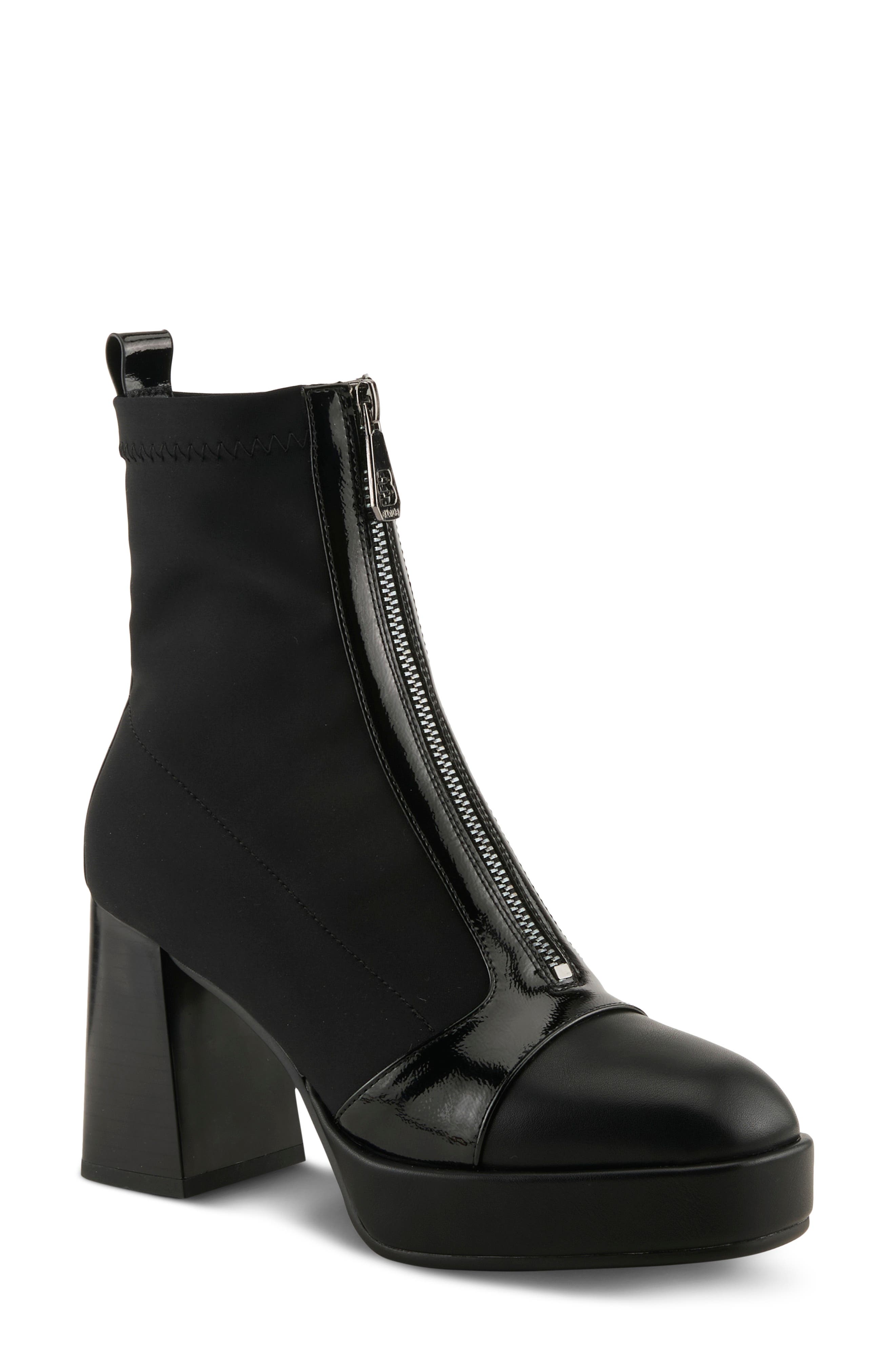 AZURA BY SPRING STEP Noticeme Leather Bootie (Women) | Nordstrom