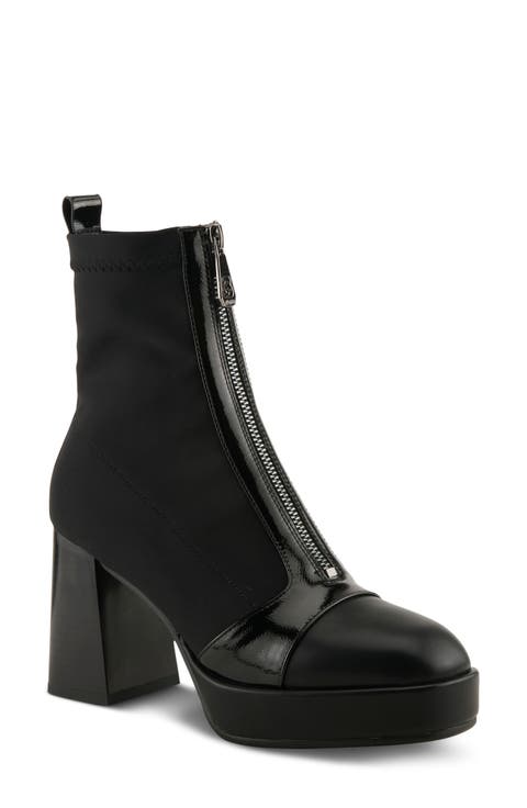 Noticeme Leather Bootie
