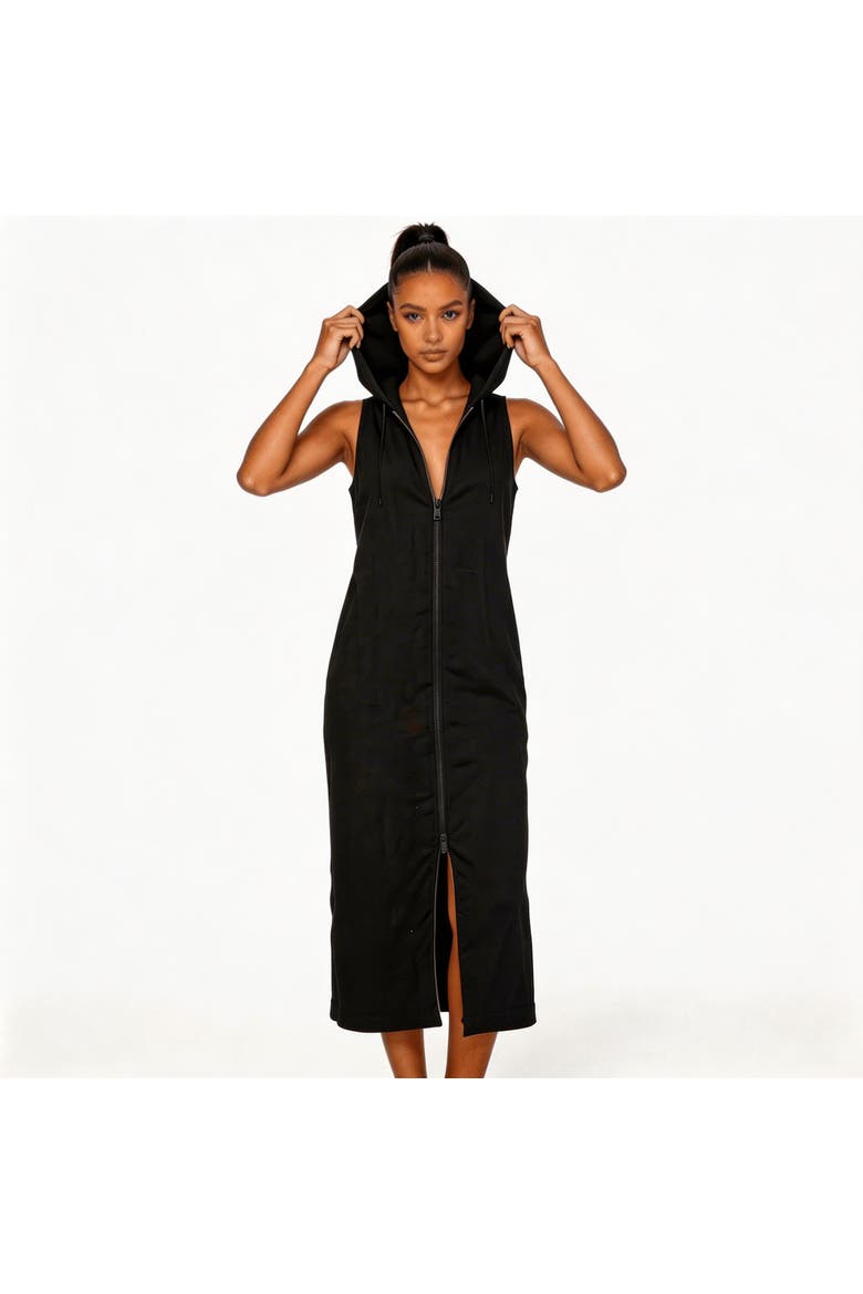 Leeward Linen Dress, Alternate, color, Black