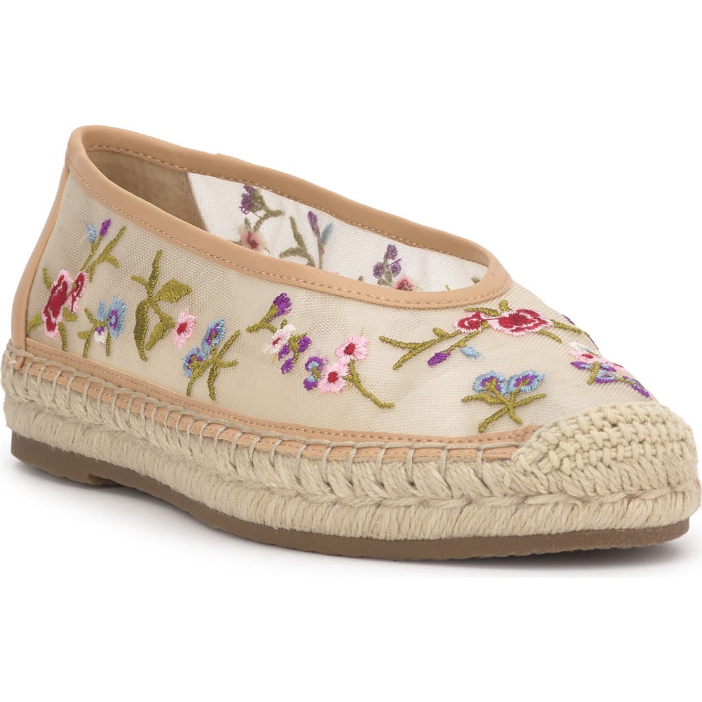 Jessica Simpson Lucciea 2 Flower Embroidery Espadrille