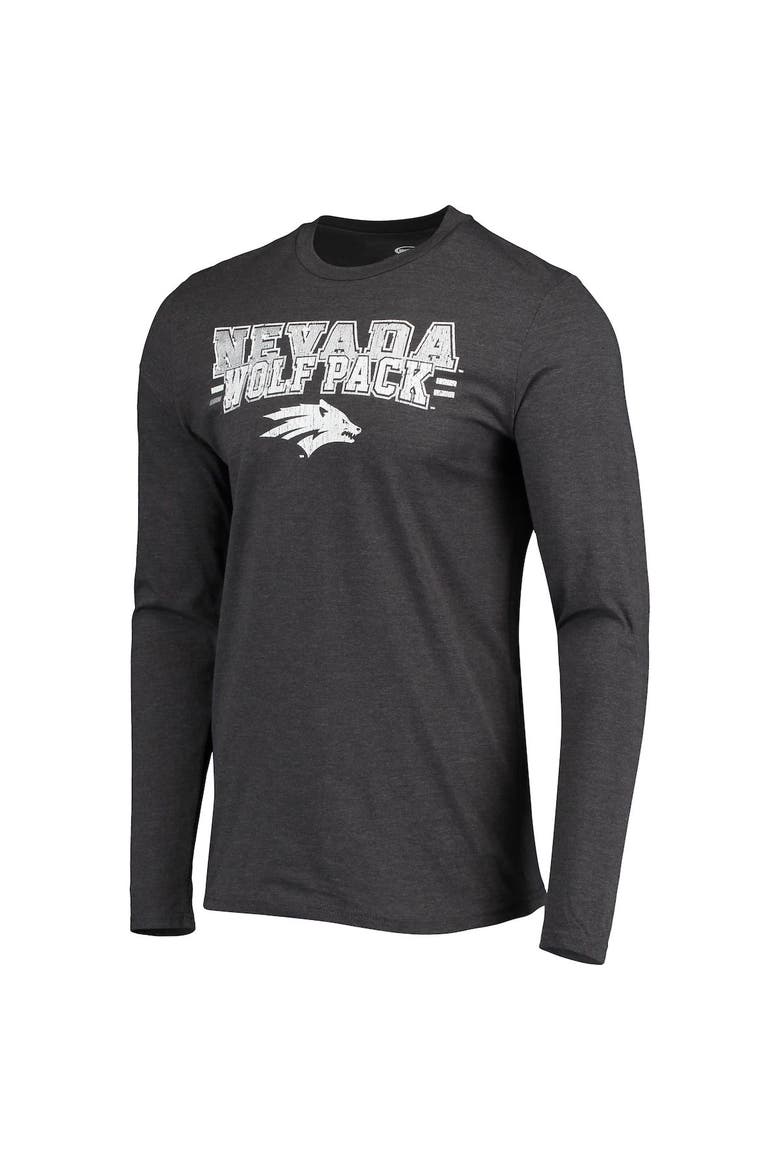 Men's Concepts Sport Navy/Heathered Charcoal Nevada Wolf Pack Meter Long Sleeve T-Shirt & Pants Sleep Set, Alternate, color, Navy