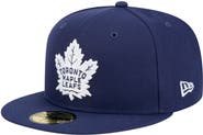 New Era Men's New Era Navy Toronto Maple Leafs Core 59FIFTY Fitted Hat
