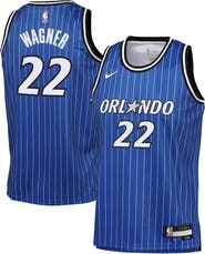 Nike Youth Nike Franz Wagner Blue Orlando Magic Icon Edition Swingman Jersey
