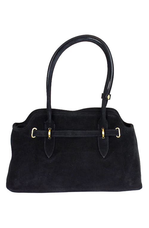 Persaman New York Heather Shoulder Bag In Black