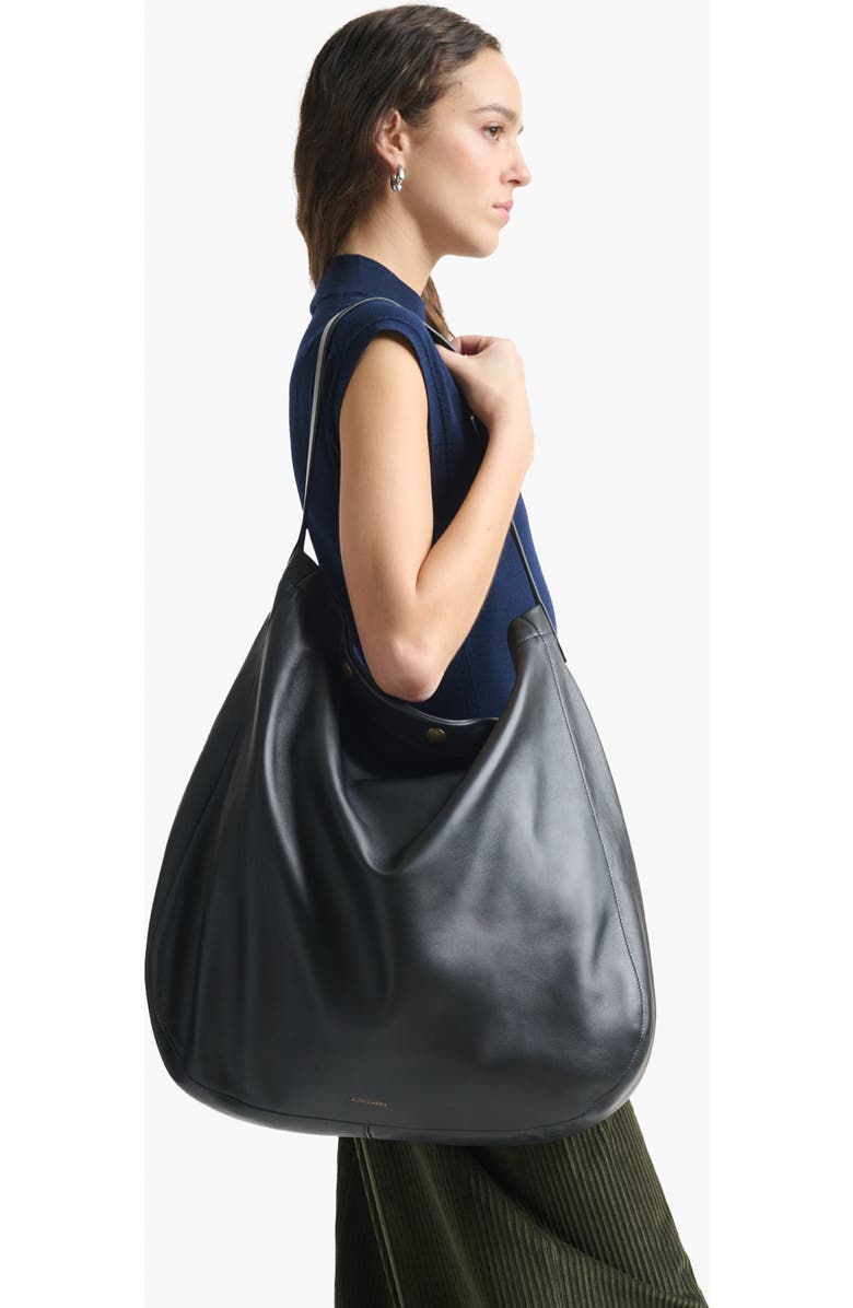 Altuzarra X-Large Hobo Bag, Alternate, color, Black