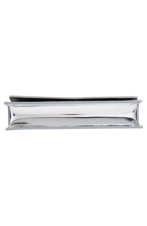 Off-white Silver Jitney 1.0 Shoulder Bag In Silver - Black