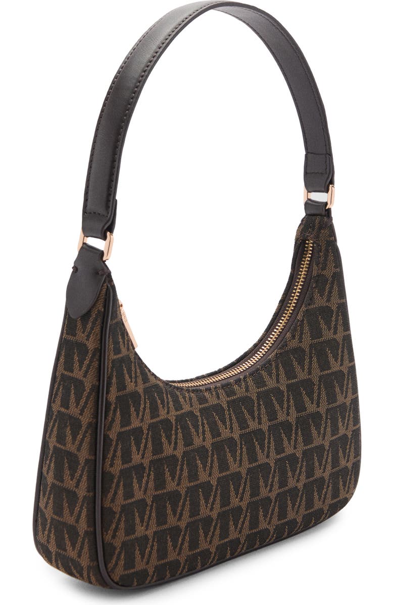 MANGO Logo Jacquard Shoulder Bag, Alternate, color,