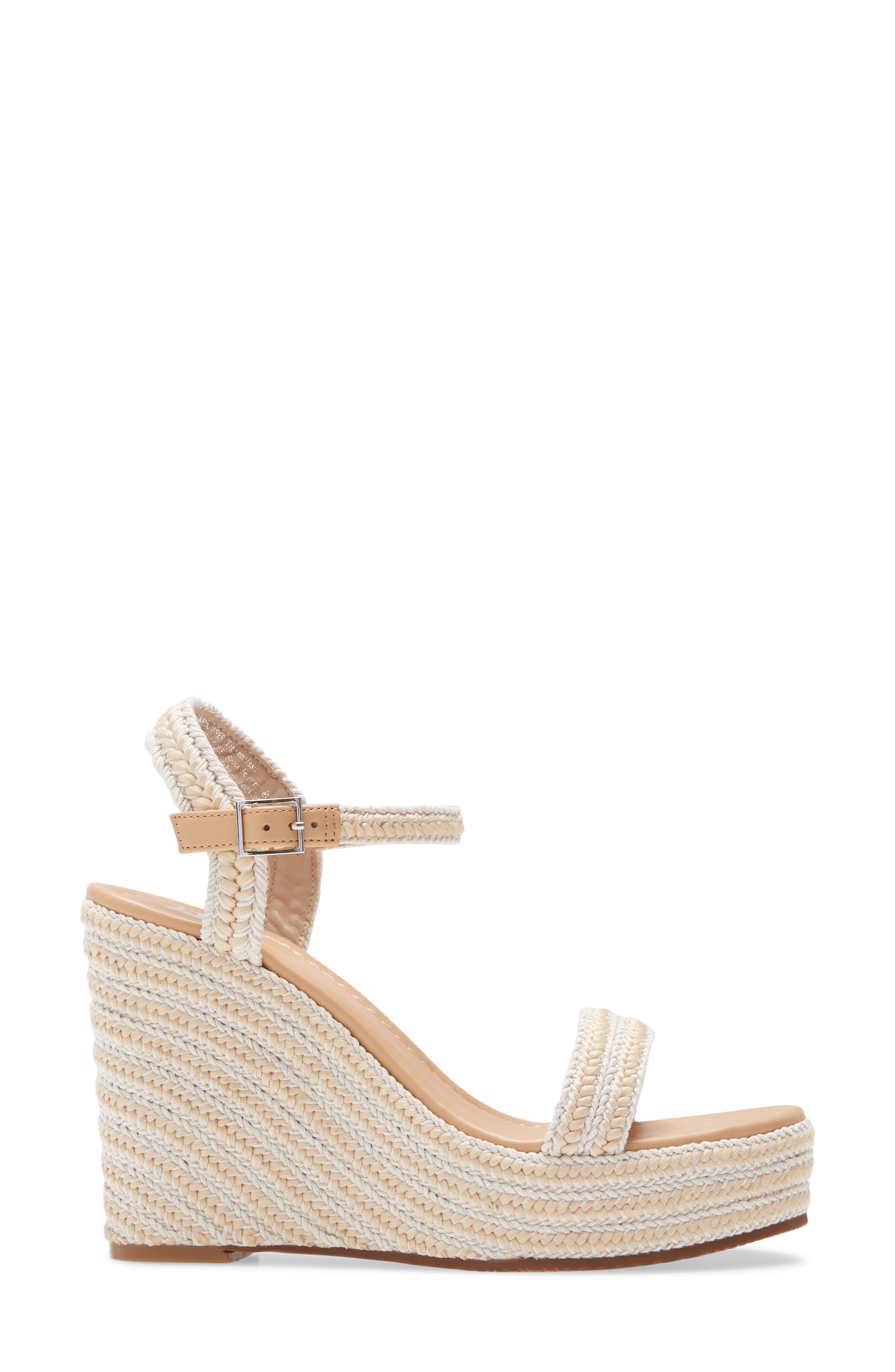 Giana Platform Wedge Sandal, Alternate, color, TAN NATURAL