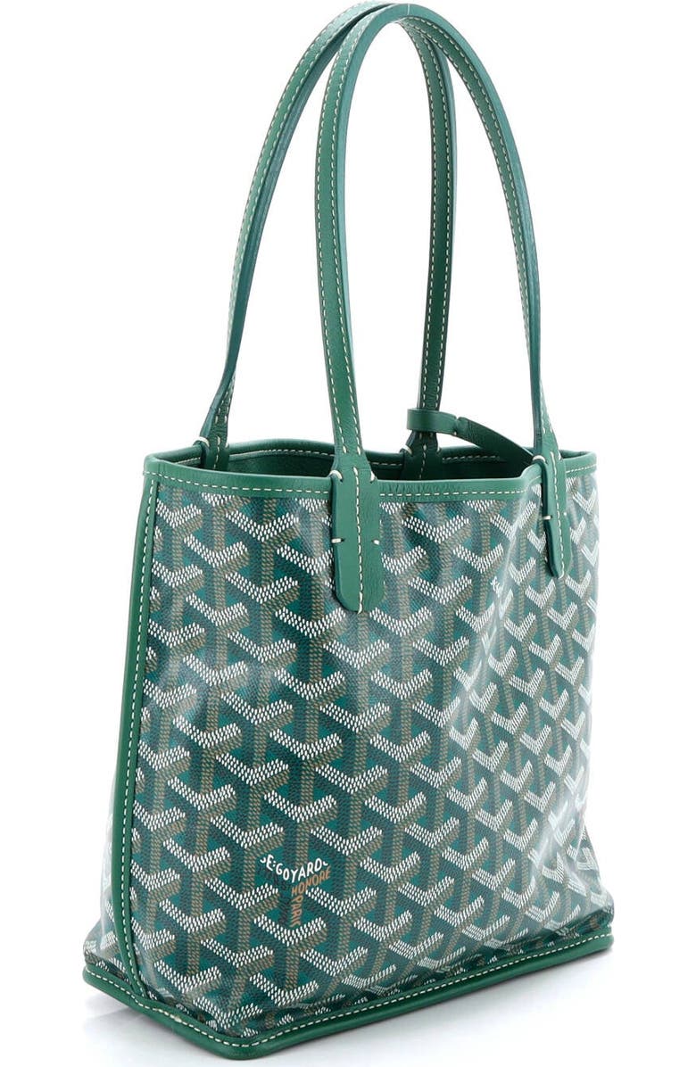 Pre-Owned Goyard Anjou Reversible Tote Coated Canvas Mini, Alternate, color,