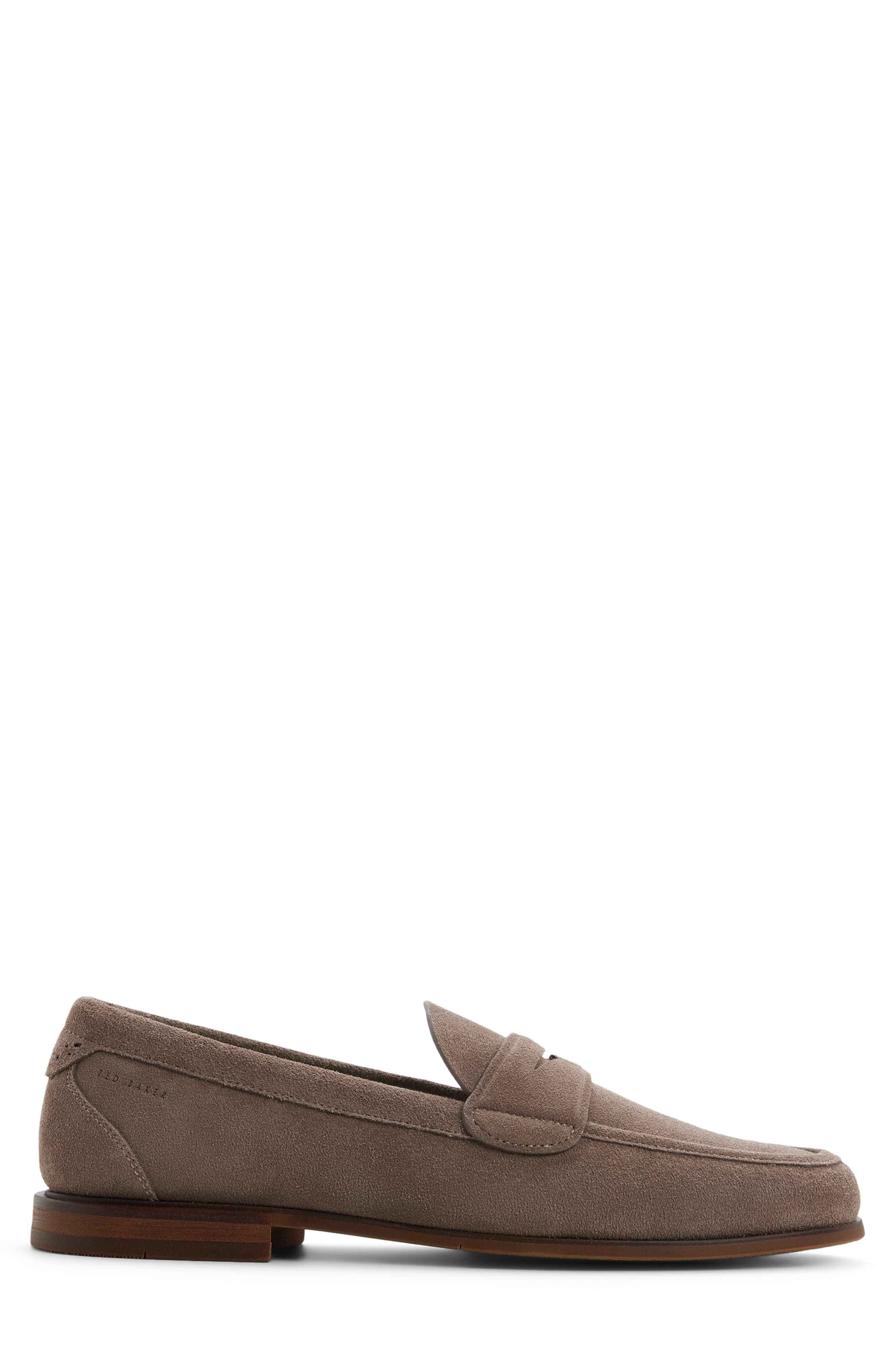 Ted Baker Morris Penny Loafer, Alternate, color, Taupe