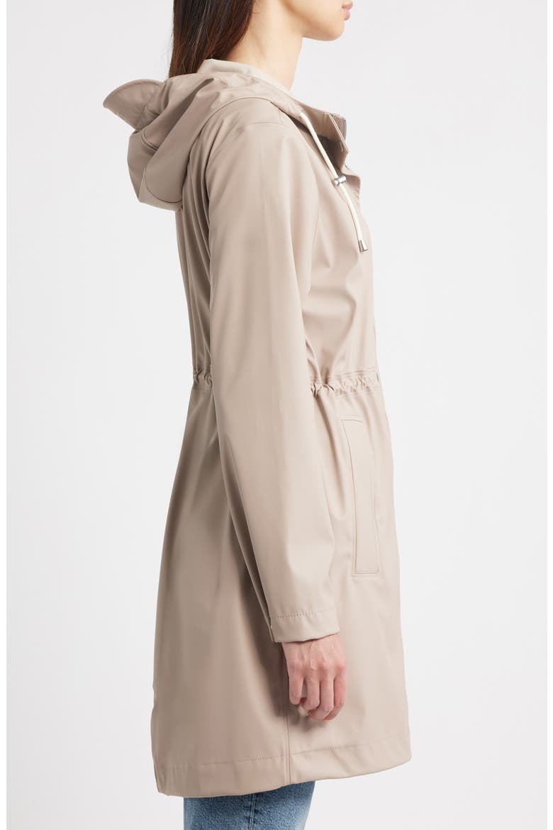 Hooded Waterproof Raincoat, Alternate, color, ATMOSPHERE