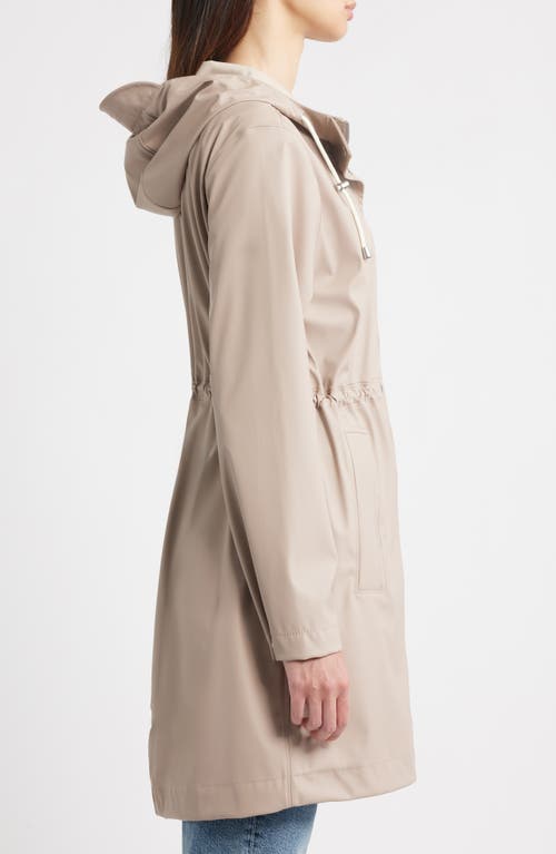 Ilse Jacobsen Hooded Waterproof Raincoat In Multi