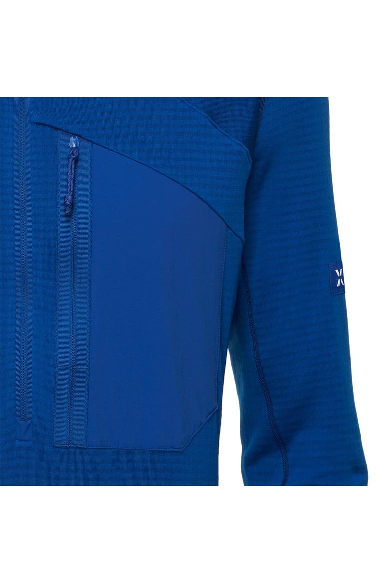 Eiger Nordwand Advanced Fl 1/2-Zip Hooded Jacket - Men's, Alternate, color, Eiger Blue