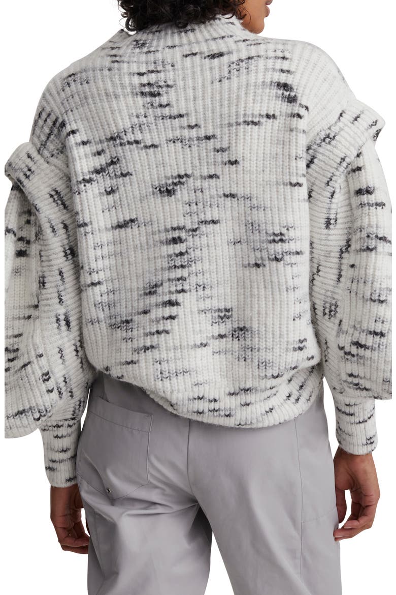 Belgrave Knit Sweater, Alternate, color, EGRET/ CHARCOAL