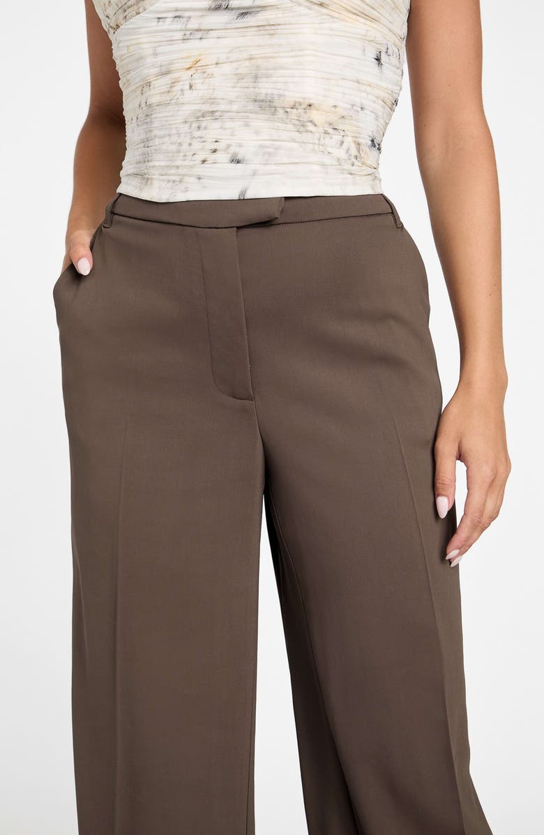Marciano Giselle Straight Pants, Alternate, color, Brown