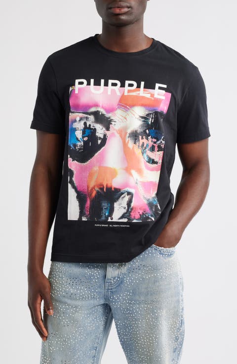 Purple Brand ★ グラフィックディテール コットン Tシャツ Shop PURPLE Online | Nordstrom