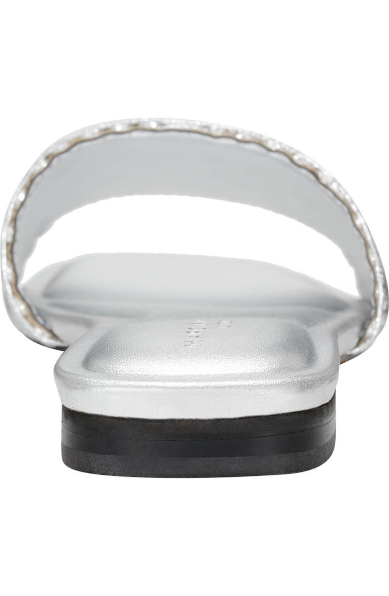 Marc Fisher LTD Murphy Slide Sandal, Alternate, color, Silver