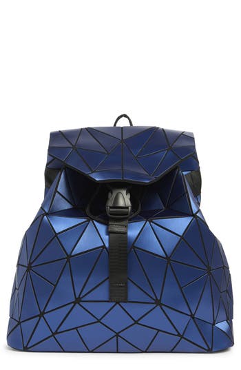 Patrizia Luca Slanted Triangle Backpack In Blue