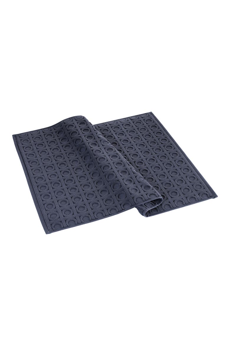 Circle in Square Bath Mat, Main, color, ANTHRACITE