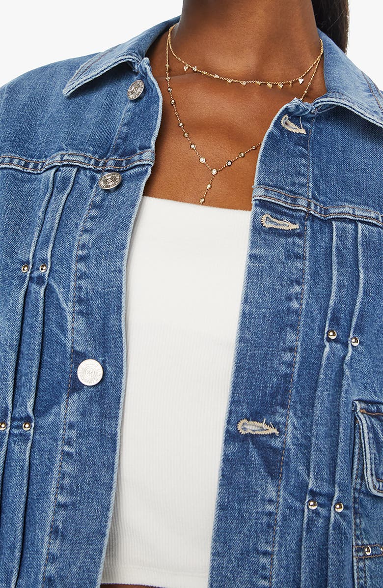 MOTHER The Duo Denim Jacket, Alternate, color,