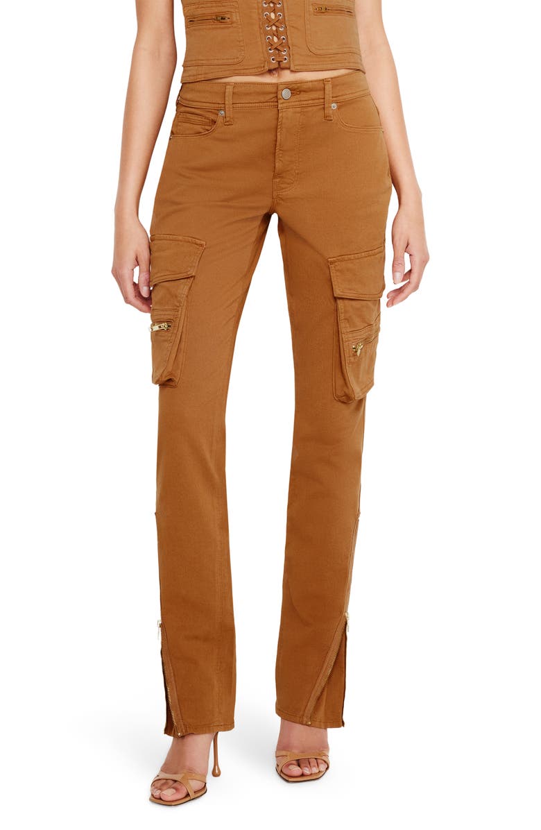 Good American Skinny Twill Cargo Pants, Main, color,