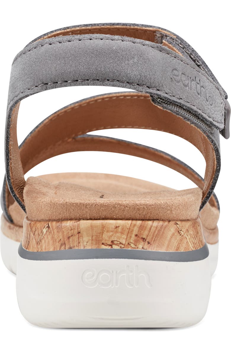 Earth<sup>®</sup> Roni Ankle Strap Sandal, Alternate, color, Grey