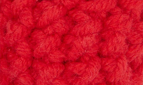 Leith Crochet Cherry Bag Charm In Red