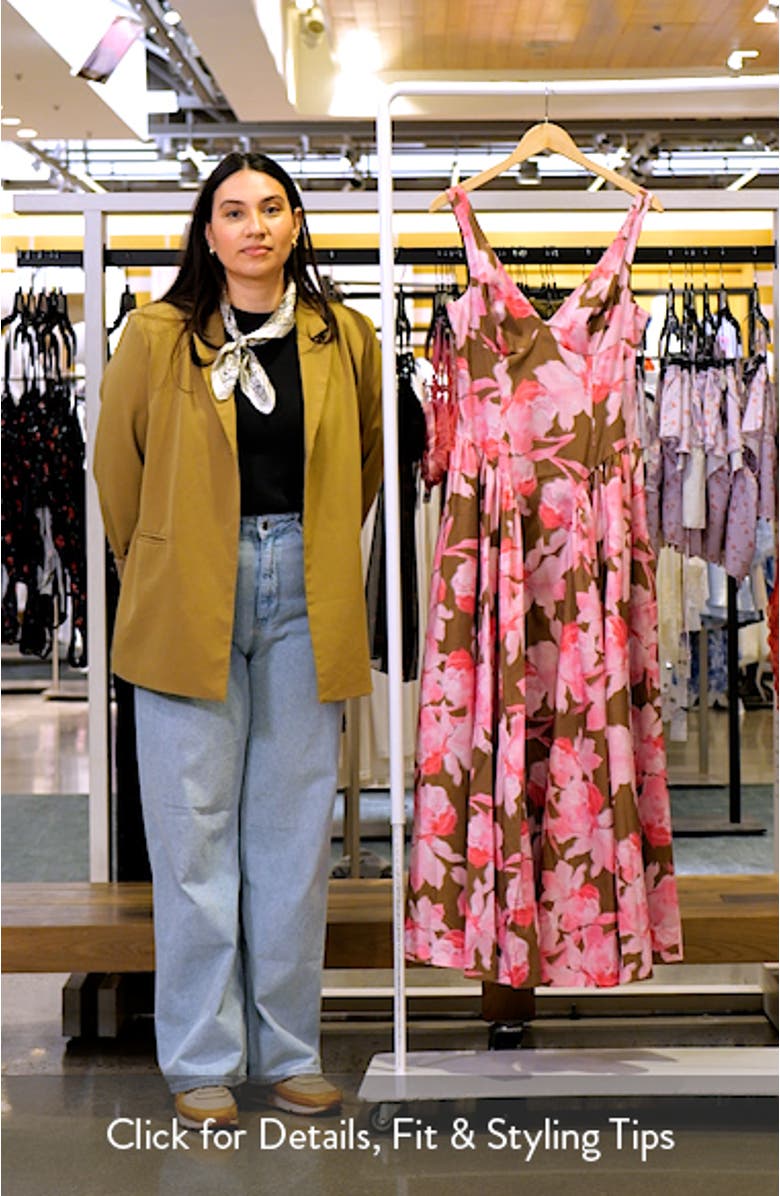 Jemma Floral Maxi Dress, sales video thumbnail