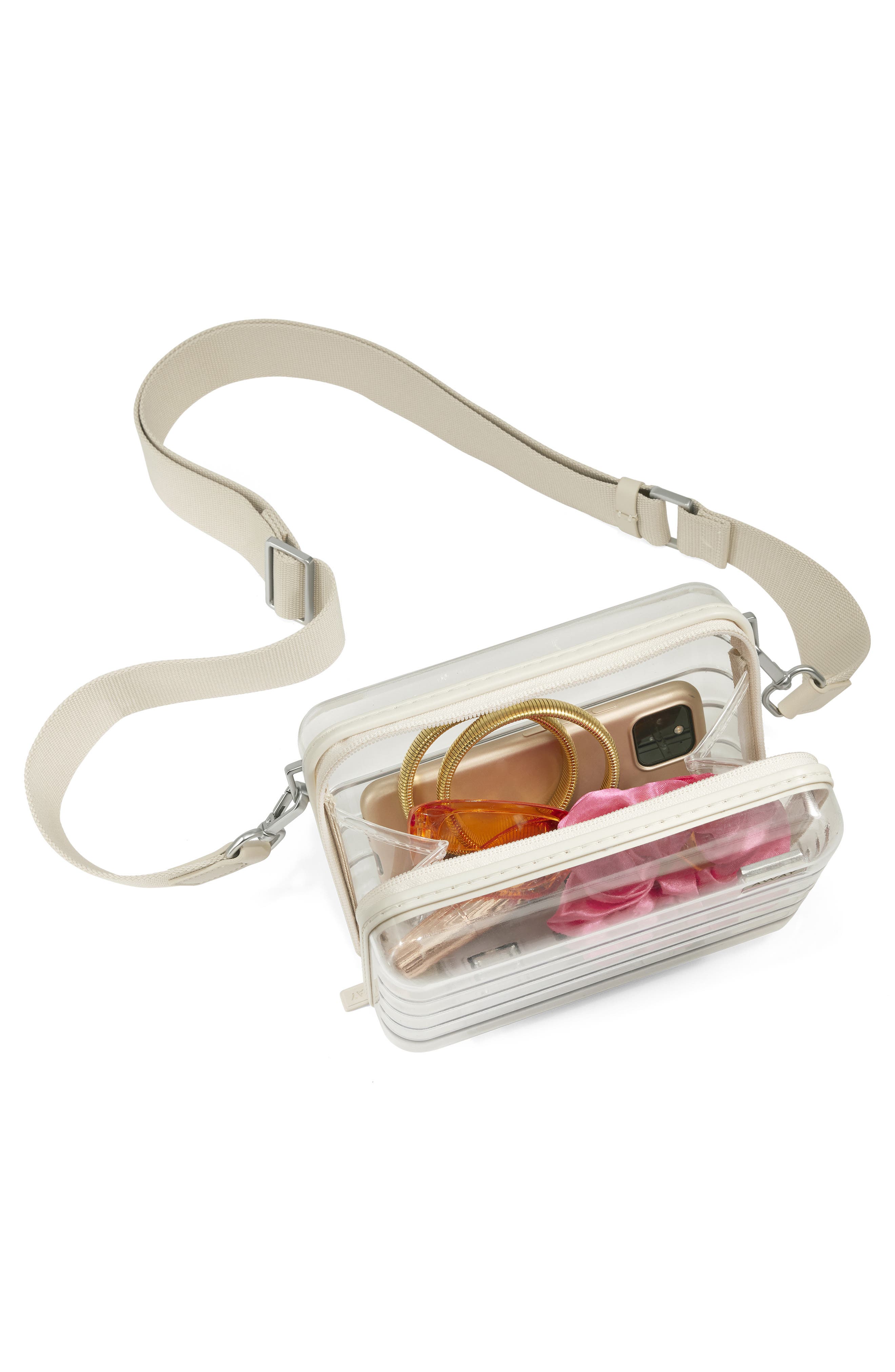 Away The Stadium Bag, Alternate, color, Clear