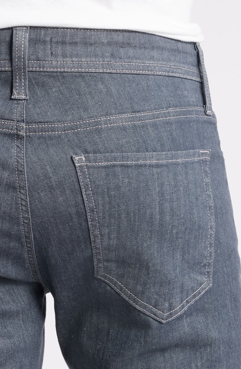 Nordstrom Slim Straight Leg Jeans, Alternate, color, Grey Denim