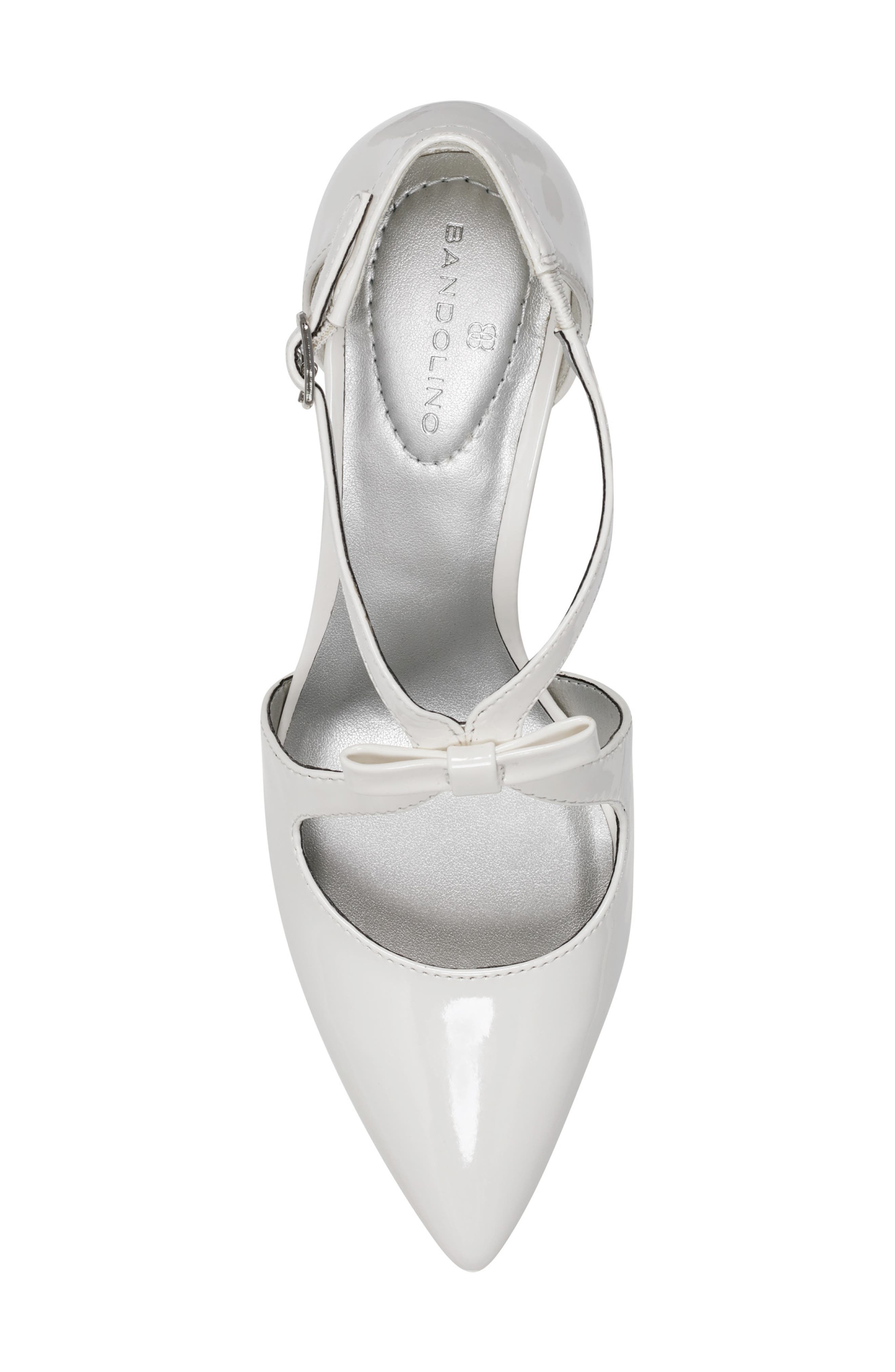 Zeffer Kitten Heel Pump, Alternate, color, IVORY PATENT