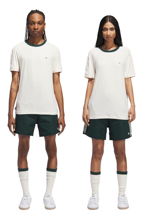 Adidas Originals X Clot By Edison Chen Colorblock Cotton & Nylon Athletic Shorts In Green