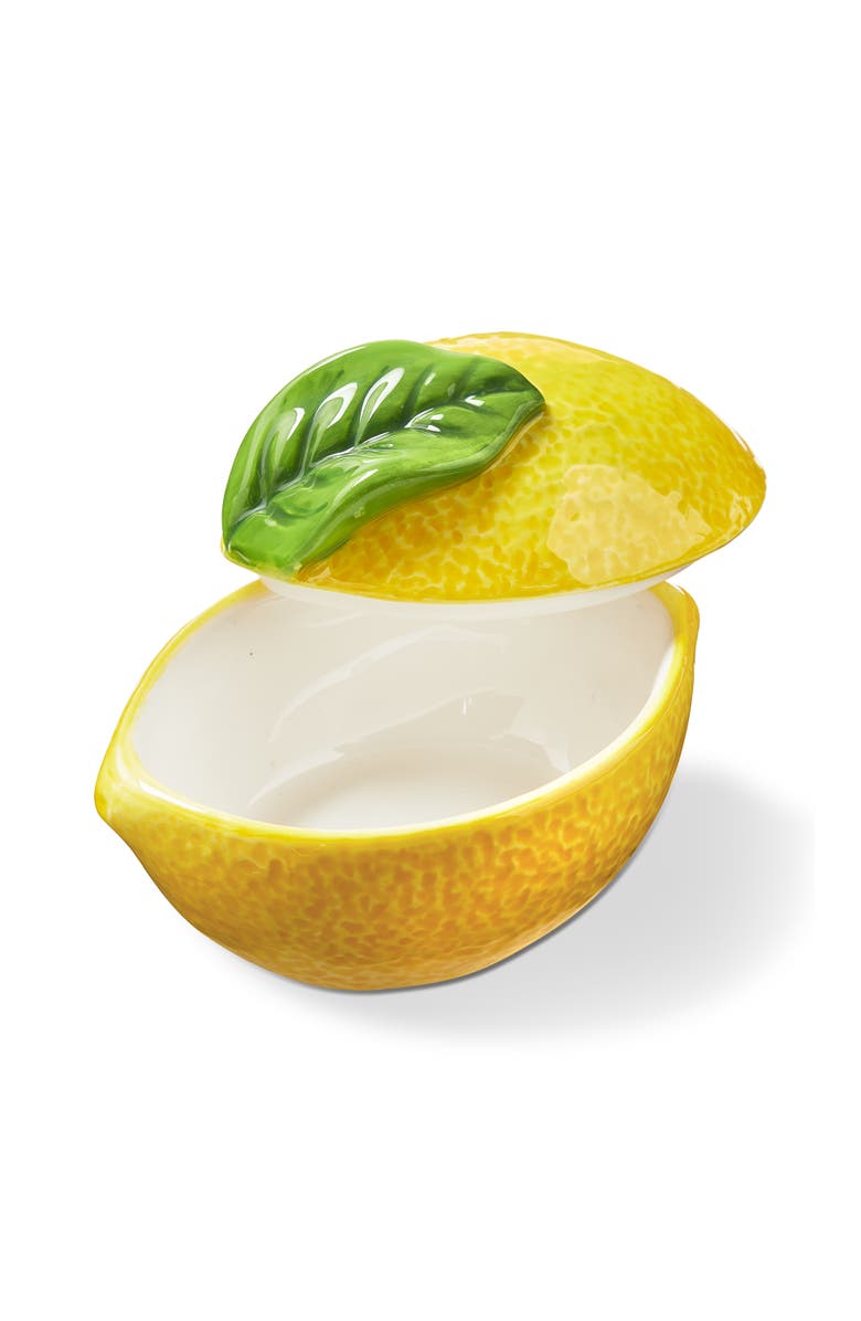 tag Lemon Trinket Dish - Decorative Yellow Tray for Home Use, Alternate, color, Yellow