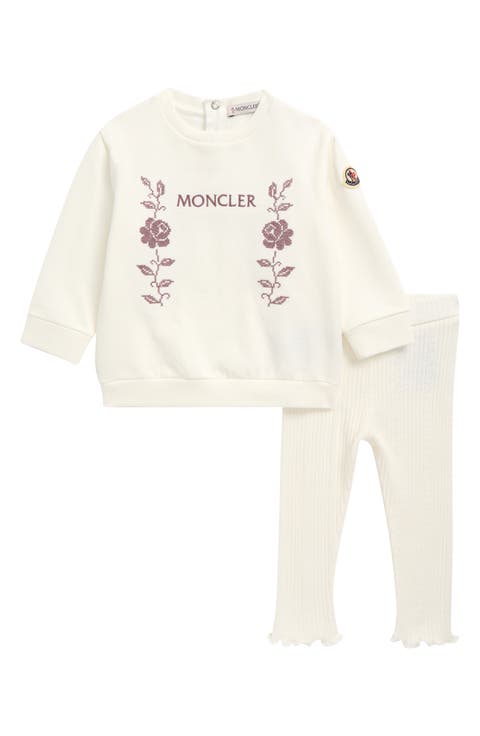 Kids' Stretch Cotton Sweatshirt & Leggings Set